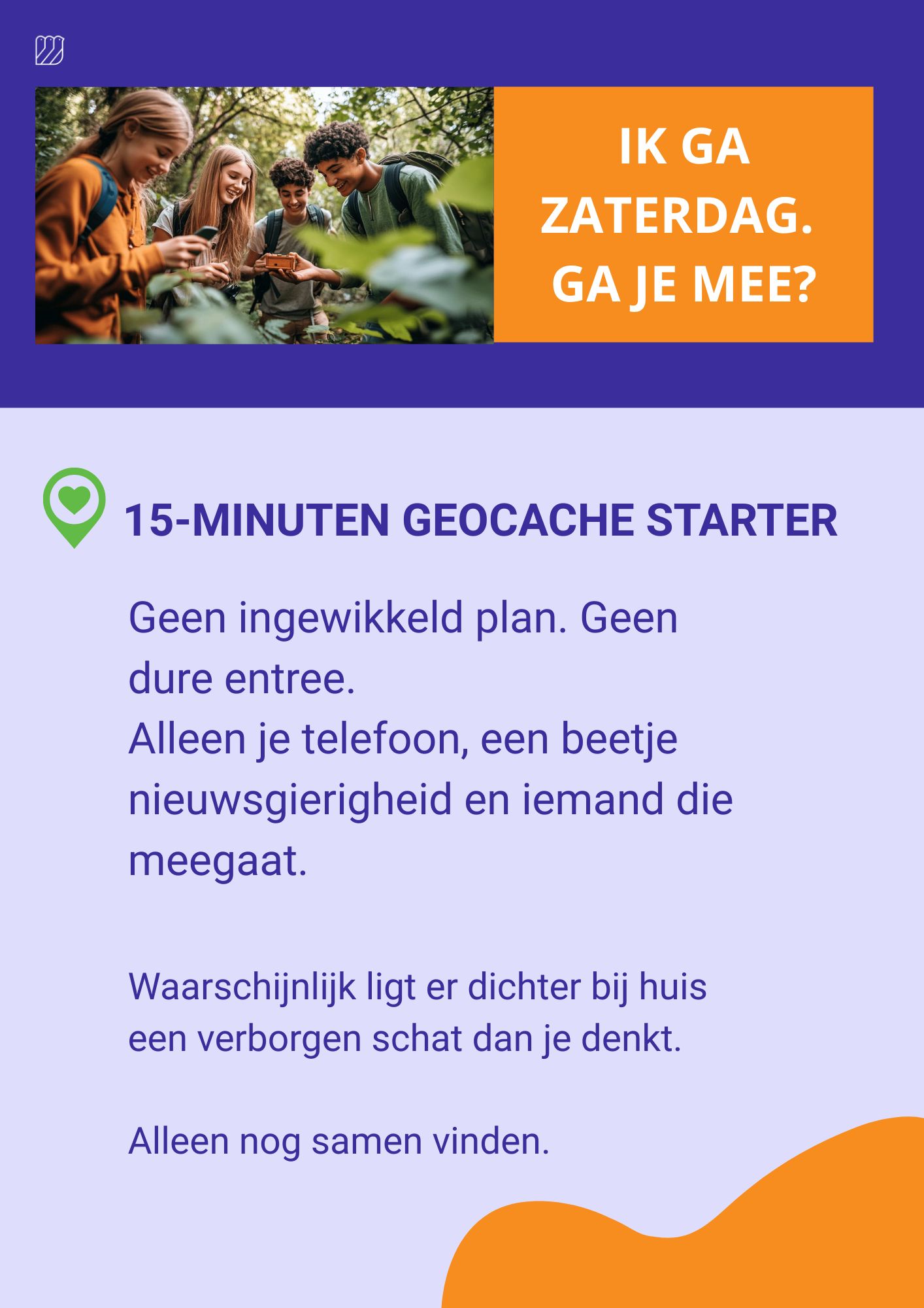 15 minuten geocache starter