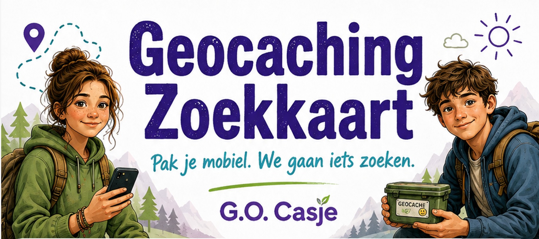 geocaching zoekkaart